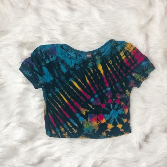 Zeyma tie dye crop top - Picture 6 of 6